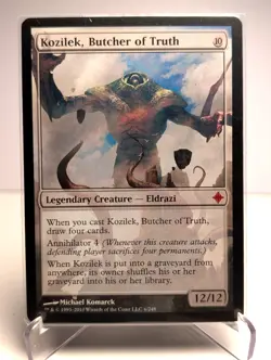 Kozilek, Butcher of Truth- Rise of the Eldrazi Regular NM - Image 1