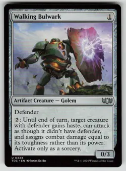Walking Bulwark Normal U Commander: Tarkir: Dragonstorm 334 NM - Image 1