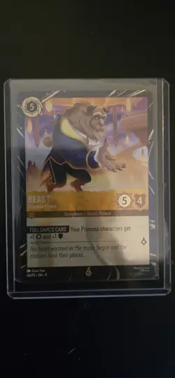 Disney Lorcana Fabled Magical Places Beast Gracious Prince Promo Card - Image 1