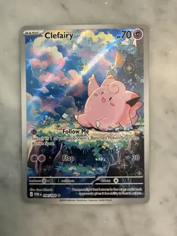 Pokemon TCG Perfect Order Clefairy 94/88 Illustration Rare NM - Image 1