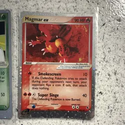 Nintendo Pokemon TCG EX Ruby & Sapphire Scyther ex Magmar ex Holo Lot 2 - Image 3