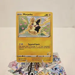 Morpeko 109/264 #23 Pokemon Pikachu Stamp Deck Variant Fusion Strike E - Image 1