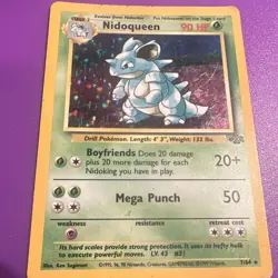 Nidoqueen 7/64 Jungle Holo Rare Unlimited English 1999 90 HP Pokemon TCG - Image 1