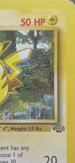 Pokemon TCG Pikachu Jungle 60/64 Regular 1st Edition Common - Ken Sugimori - Image 5