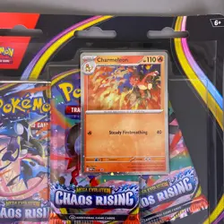 Pokemon Mega Evolution Chaos Rising Blister Lot of 2 Charmeleon Sealed - Image 4