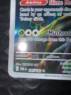 Pokemon TCG Toedscruel 185/182 Illustration Rare Paradox Rift Holo NM/M - Image 5