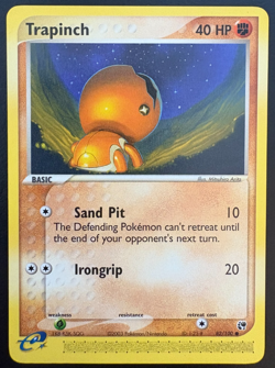 Pokemon TCG Trapinch Sandstorm 82/100 Regular NM - Image 1