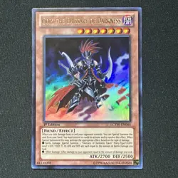 Yugioh Gorz the Emissary of Darkness LCYW-EN044 Ultra Rare 1st Edition - Image 1