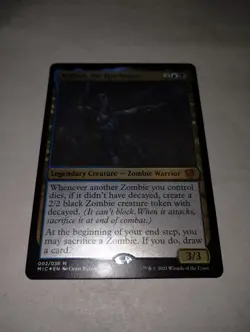 1x Wilhelt, the Rotcleaver foil - Innistrad: Midnight Hunt (Thick stock card) - Image 3