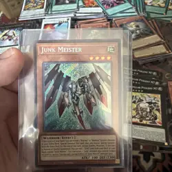 Yugioh Junk Meister BLGG-EN033 Secret Rare 1st Edition NM - Image 1