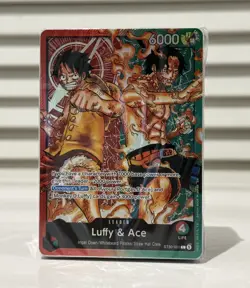 ONE PIECE ENGLISH TCG: (ST-30) Starter Deck EX: Luffy & Ace BRICK ONLY SEALED - Image 1