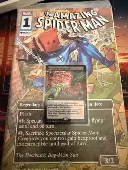 Behold The Sinister Six PAX West Promo Card Foil w/ Variant Comic MTG Spider-Man - Image 1