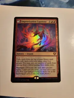 Improvisation Capstone Foil Secrets of Strixhaven MTG Magic The Gathering NM - Image 1