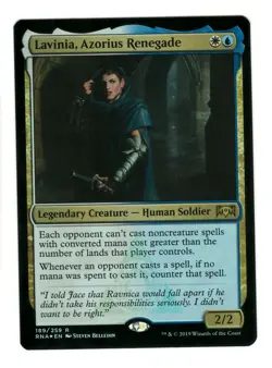 MTG Lavinia, Azorius Renegade Foil 189 Ravnica Allegiance Magic The Gathering - Image 1