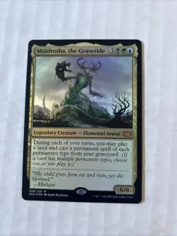 MTG Muldrotha, the Gravetide Foundations Foil Mythic NM - Image 1
