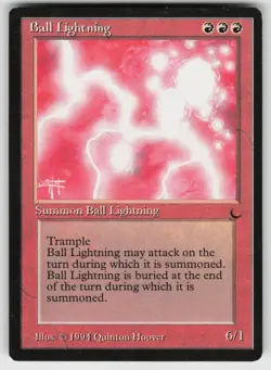 Ball Lightning The Dark Rare MAGIC: THE GATHERING - Image 1
