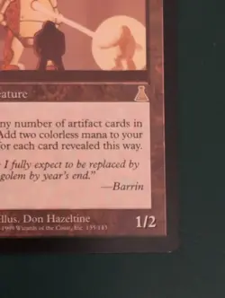 Metalworker Urza's Destiny MTG Exc Free Shipping with tracking - Image 5