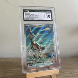 Pokemon TCG Skarmory 209/191 Surging Sparks Illustration Rare Holo CGC 10 - Image 1