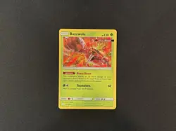 Pokemon TCG Buzzwole 21/236 Holo Rare Cosmic Eclipse Card NM - Image 1