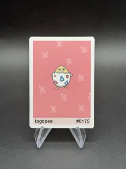 Togopee - Togepi #175 Pookiemoot Series 2 Custom Fan Art Pokemon - Image 1