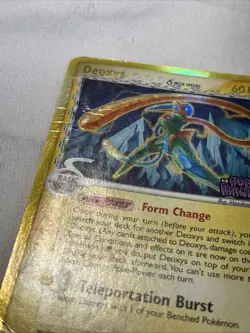 Pokemon Deoxys Speed Forme Holo Rare Card 6/110 Delta Species (HP) - Image 3