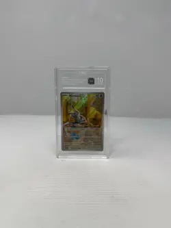2024 POKEMON PALDEAN FATES POKEMON CENTER ETB PROMO SVP #075 MIMIKYU TAG 10 #019 - Image 1
