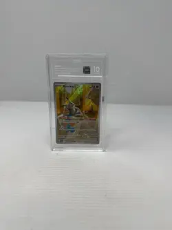 2024 POKEMON PALDEAN FATES POKEMON CENTER ETB PROMO SVP #075 MIMIKYU TAG 10 #019 - Image 2