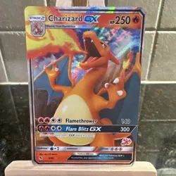 Pokemon Company Charizard GX 9/68 Hidden Fates Ultra Rare Holo English HP250 - Image 1