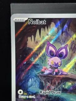 Pokemon Noibat 169/159 Journey Together Illustration Rare Holofoil Near Mint - Image 5
