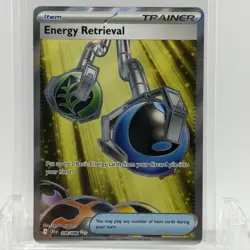 Pokemon TCG Chaos Rising Energy Retrieval #108/086 Ultra Rare NM - Image 1