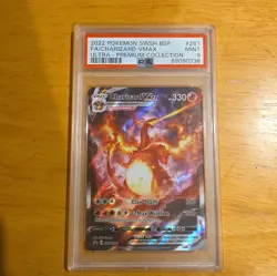 2022 Pokemon SWSH FA Charizard VMAX Ultra Premium Collection Graded 9 PSA - Image 1