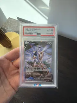Pokemon 2022 Arceus V 166/172 Alt Full Art Brilliant Stars GEM MINT PSA 10 166 - Image 3
