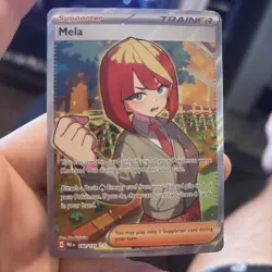 Mela 140/131 Ultra Rare Prismatic Evolutions Pokemon TCG - Image 1