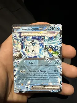 Pokemon Prismatic Evolutions - Wellspring Mask Ogerpon Ex 027/13 Lp - Image 1
