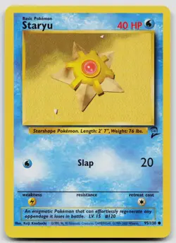 STARYU 95/130 COMMON BASE SET 2 POKEMON MP - Image 1