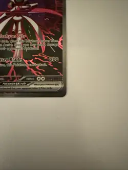 POKEMON IRON VALIANT EX SIR 157/131 SV PRISMATIC EVOLUTIONS HOLO NM - Image 4