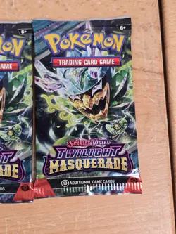 Lot of 5 Pokemon TCG Sealed 4 Twilight Masquerade 1 Perfect Order Booster Pack - Image 5