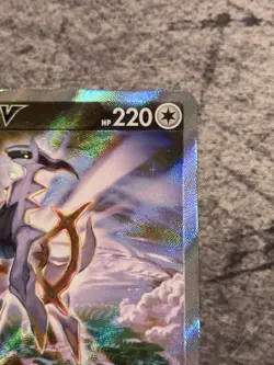 Pokemon TCG Arceus V Alt Full Art Holo Ultra Rare 220 HP 166/172 - Image 5