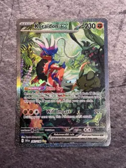 Pokemon TCG Koraidon ex 247/198 SV01 Scarlet & Violet Full Art Holo EX 230 - Image 1