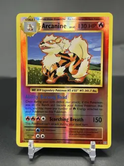 2016 Pokemon XY Evolutions ARCANINE 18 Reverse Holo - Image 1