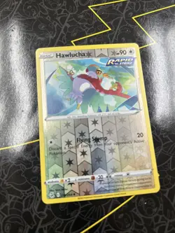 Reverse Holo Hawlucha 216/264 Fusion Strike Uncommon Pokemon TCG - Image 1