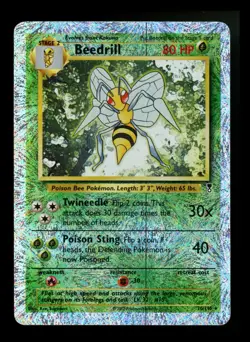 Beedrill 20/110 Legendary Collection 2002 Reverse Holo Pokemon Card TCG - Image 1