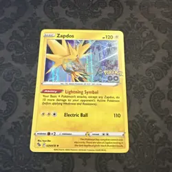 Zapdos 029/078 Pokemon GO Holo - Image 1