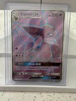 Pokemon TCG Espeon GX Full Art Holo Ultra Rare SM Base 140/149 ENG 2017 - Image 1
