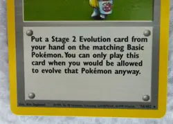 Pokemon TCG Pokemon Breeder 76/102 Base Set Rare Trainer Non Holo Vintage 1999 - Image 3