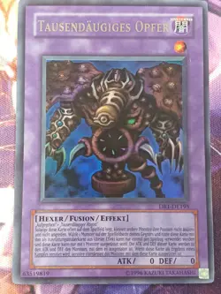Tausendaugiges Opfer DB1-DE195 Ultra Rare Deutsch NM YUGIOH - Image 1