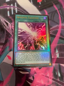 YUGIOH - SEVENTH TACHYON - ULTRA RARE - BLGG - NM - 1ST ED - Image 1