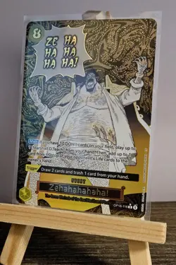 2026 One Piece - Zehahahahaha! OP16-116 - Alt Art - Manga Event - English - Image 1