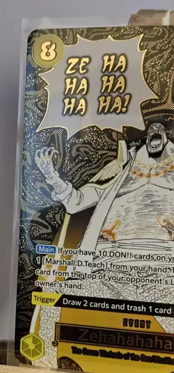 2026 One Piece - Zehahahahaha! OP16-116 - Alt Art - Manga Event - English - Image 3