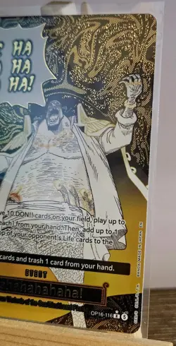 2026 One Piece - Zehahahahaha! OP16-116 - Alt Art - Manga Event - English - Image 4